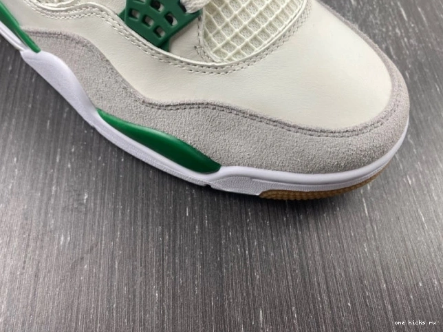 Rep Onekick Green Air 4 SB Pine DR5415-103 Nike Jordan x 0703